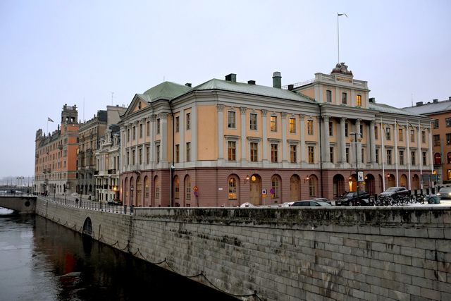 Utrikesdepartementet, Arvfurstens palats vid Gustav Adolfs Torg i Stockholm. Foto: Janerik Henriksson/TT