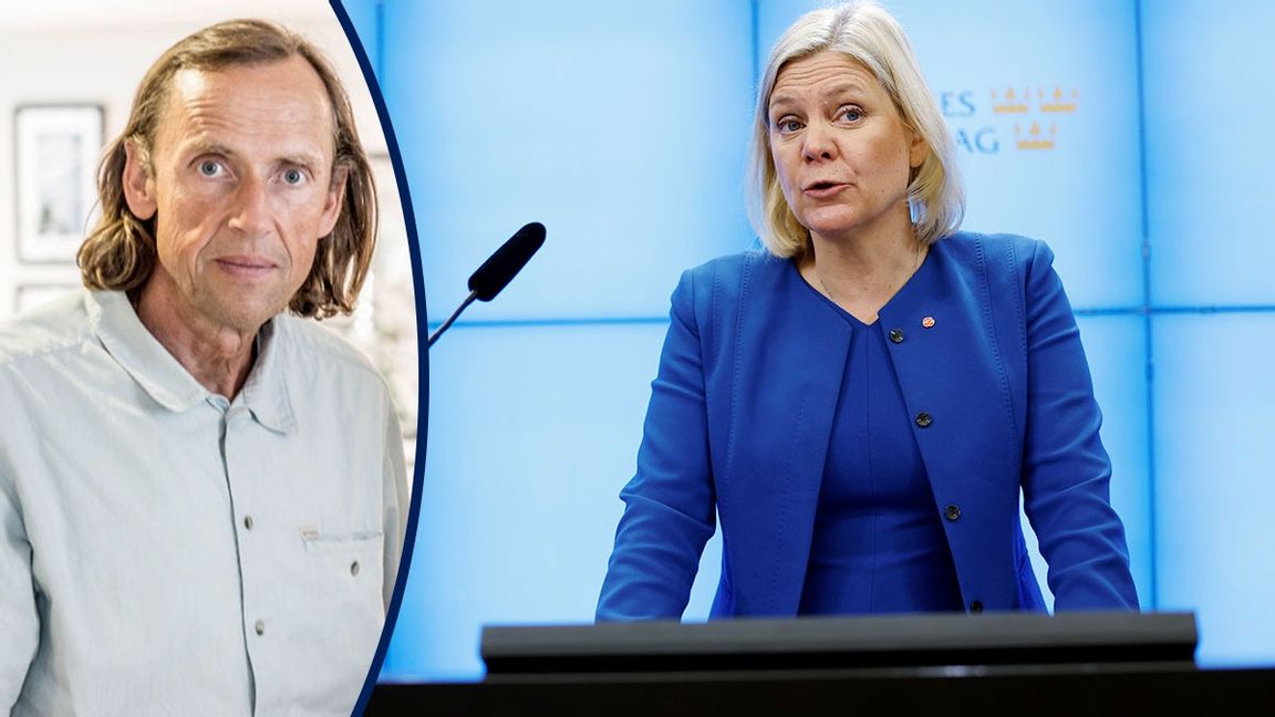 Magdalena Andersson (S) lär inte stänga av bidragskranen i första taget. Foto: Fredrik Persson/TT 