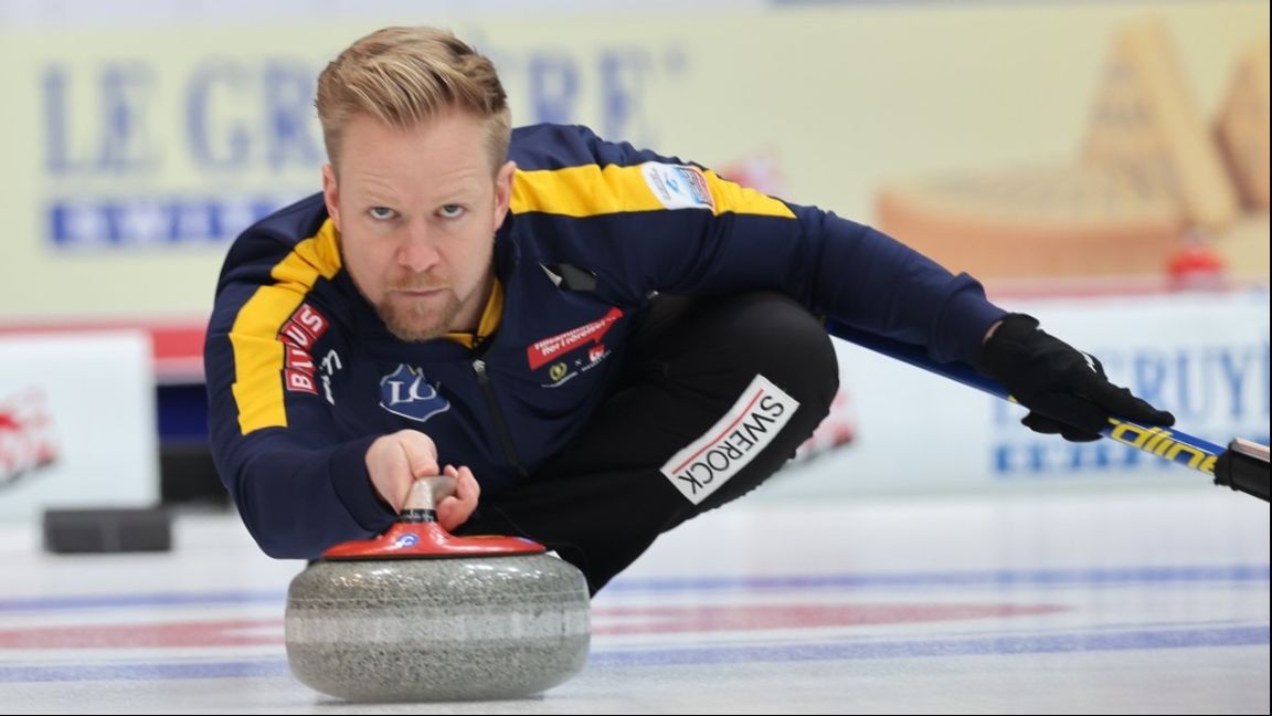 Skippern Niklas Edin. Arkivbild. Foto: Geir Olsen/NTB/TT