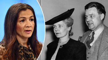 Gulan Avci (L) och makarna Alva och Gunnar Myrdal. Foto: Caisa Rasmussen/SvD/TT