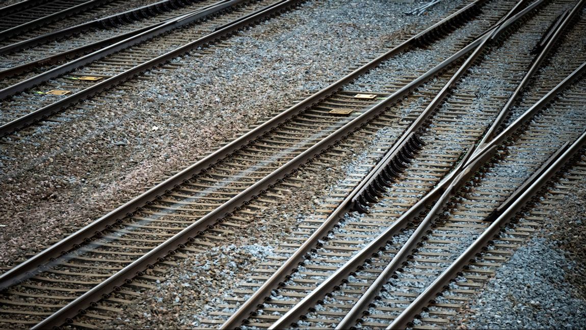 Tågtrafiken förbi Örebro stoppades efter olyckan, men är nu i gång igen. Arkivbild. Foto: Pontus Lundahl/TT