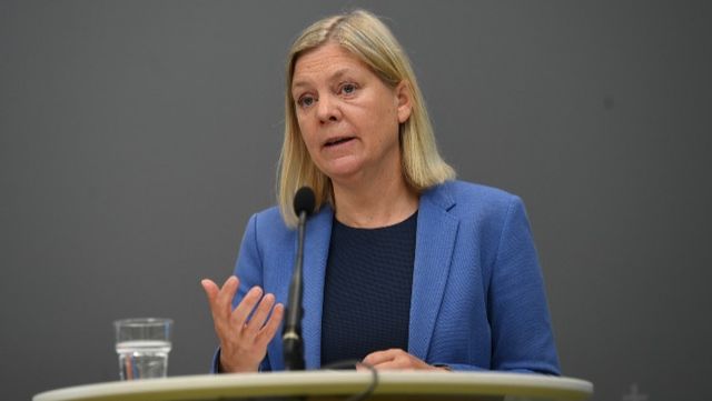 Finansminister Magdalena Andersson. Foto: Fredrik Sandberg / TT