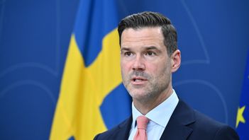 Migrationsminister Johan Forssell (M). Arkivbild. Foto: Anders Wiklund/TT