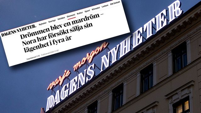 Bild: Faksimil dn.se/Christine Olsson/TT
