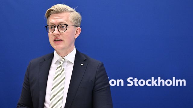 Anton Fendert (MP), tidigare trafikregionråd i Region Stockholm. Foto: Jonas Ekströmer/TT