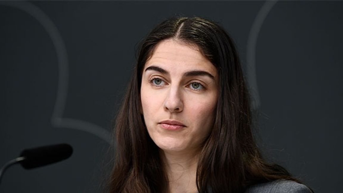 Klimat- och miljöminister Romina Pourmokhtari (L). Bild: Lars Schröder / TT