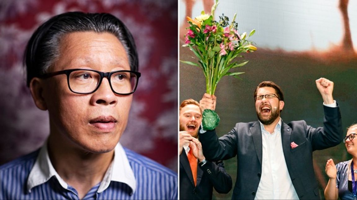 Kände forskarprofilen Tobias Hübinette ger SD rätt i frågan om invandringens koppling till arbetslöshet. Foto: Staffan Löwgrip/SvD/TT/Stefan Jerrevång/TT