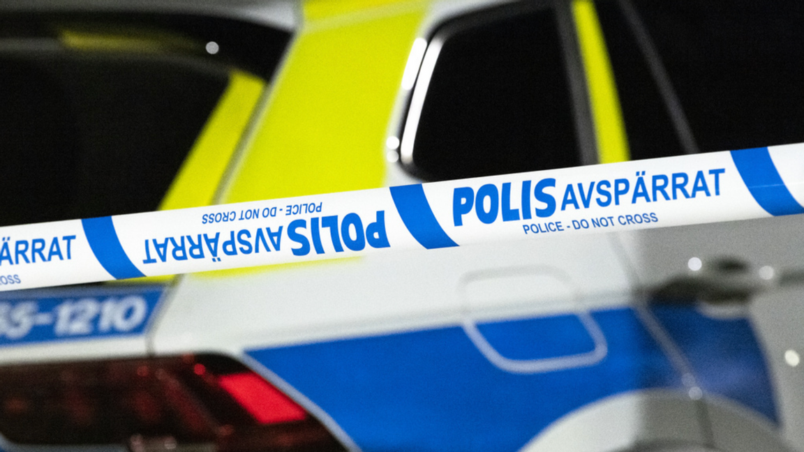 Händelsen utreds som mordförsök. Foto: Johan Nilsson/TT