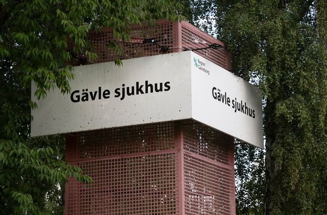 Delar av Gävle sjukhus har fått utrymmas. Arkivbild. Fredrik Sandberg/TT
