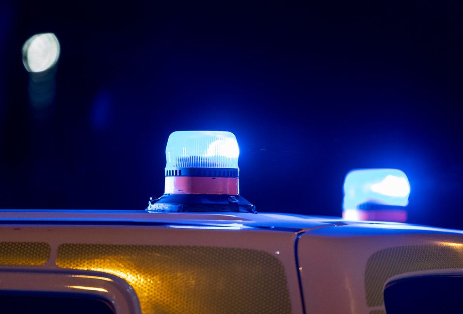 Polisen är på plats och utreder händelsen. Arkivbild. Christine Olsson/TT