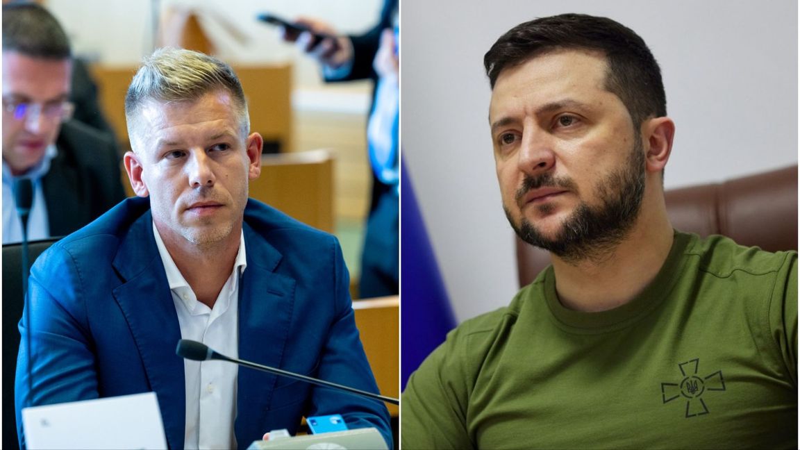 Péter Magyar och Volodymyr Zelenskyj. Foto: Jan Van de Vel/Europeiska Unionen/CC BY-SA 4.0/Wikimedia Commons