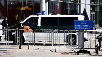 Gränsövergången mellan Sverige och Finland i Haparanda. Arkivbild. Foto: Erik Simander/TT