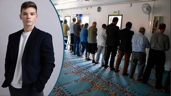 Växjö nuvarande moské. Än så länge får man hålla till godo utan en 26 meter hög minaret med specialtillstånd för böneutrop. FOTO: Johan Nilsson/TT