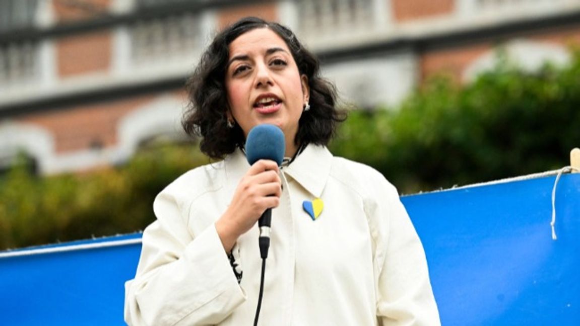 Simona Mohamsson (L). Foto: Fredrik Sandberg/TT. 