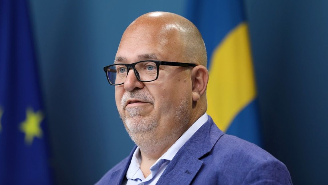 Thorwaldsson får vänta några veckor med att jobba som lobbyist. Foto: Ali Lorestani/TT 