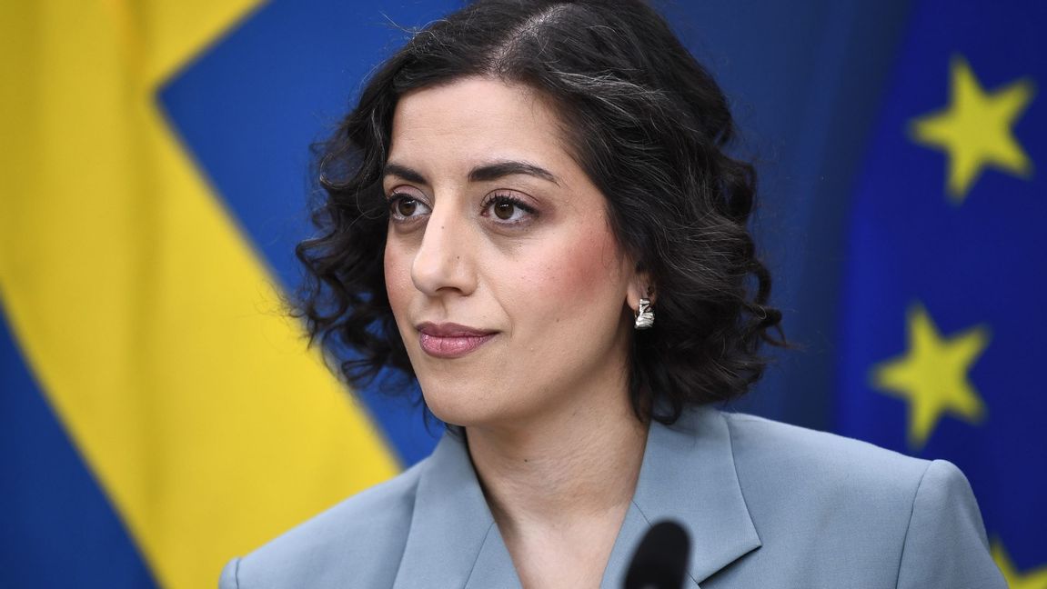 Integrationsminister Simona Mohamsson (L). Foto: Lars Schröder/TT