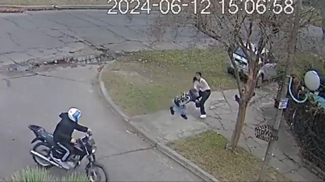 Bråkade med fel person. Foto: Argentinsk polis