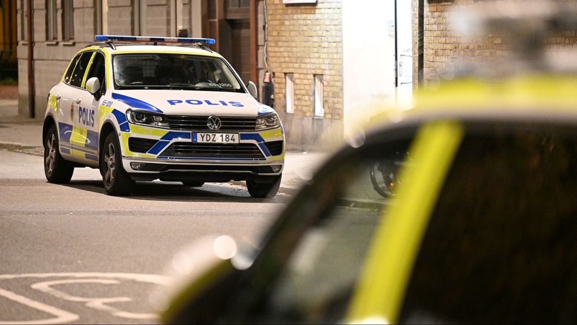 Två män skottskadades av polisen i Malmö. Arkivbild. Foto: JOHAN NILSSON/TT