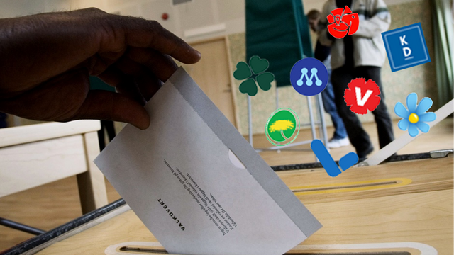 Bulletin/Novus mätning visar att 9,2 procent av utrikesfödda kommer att rösta på SD om det vore val idag, 16 procent är mycket eller ganska positiva till SD. Foto: Johan/Nilsson/ Montage