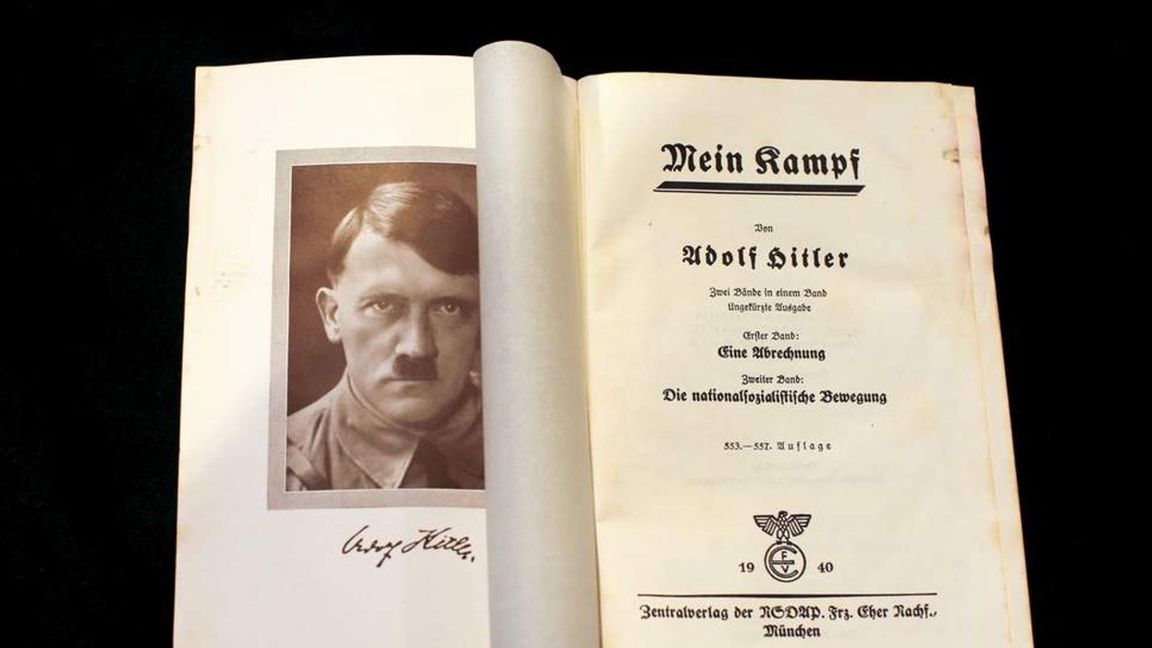 Hitlers originaltext kan försvara sin plats som referenslitteratur på ett bibliotek, men knappast en redigerad utgåva på arabiska.  