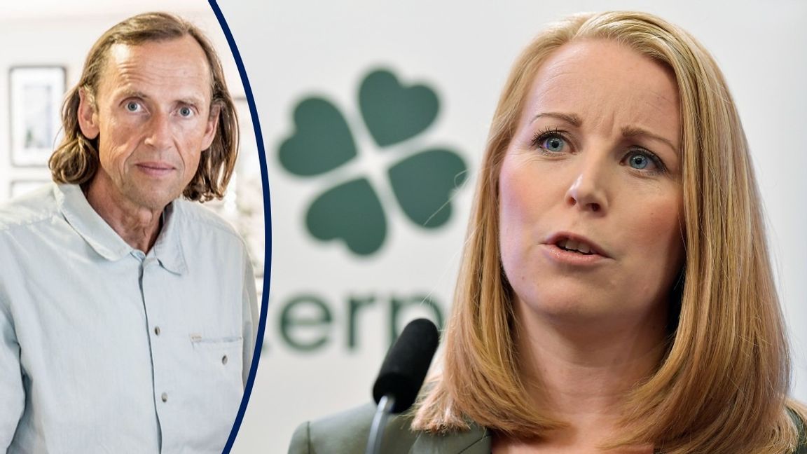 Annie Lööf (C) hoppas bli kungamakare även efter höstens val. Foto: Jessica Gow/TT