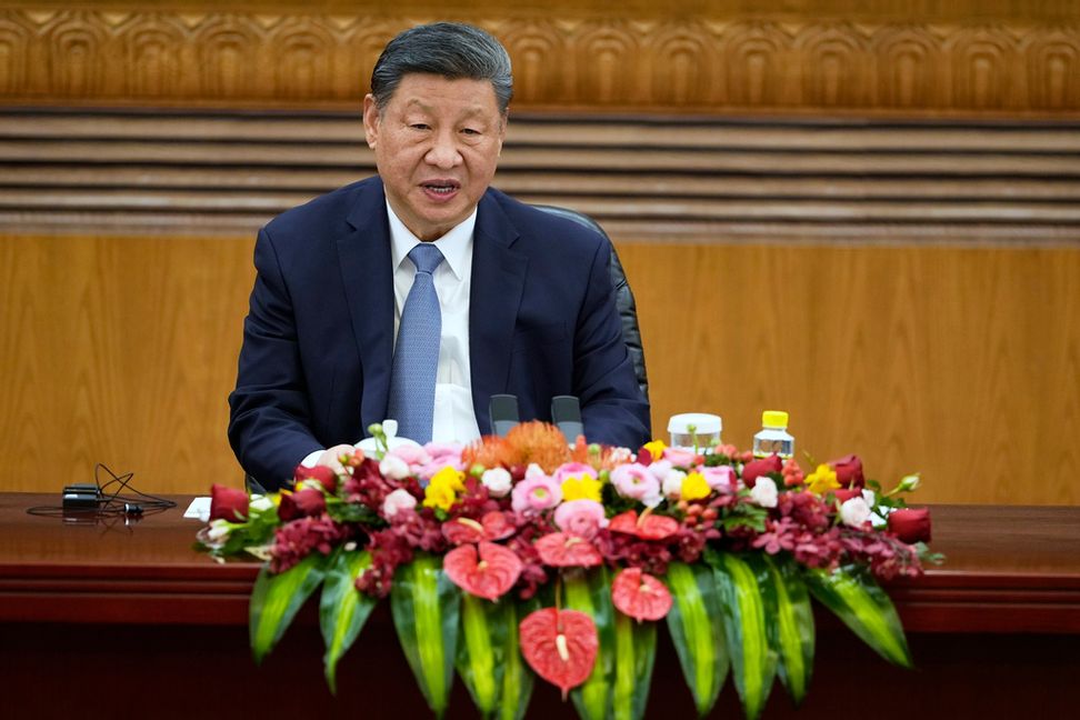 Kinas ledare Xi Jinping. Foto: Ng Han Guan/AP/TT