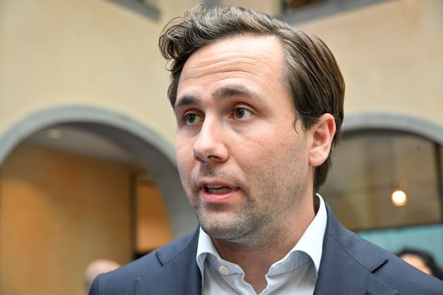 Sveriges bistånds- och utrikeshandelsminister Benjamin Dousa (M) vill få sina EU-kollegor med sig på ett motdrag. Arkivbild.  Henrik Montgomery/TT
