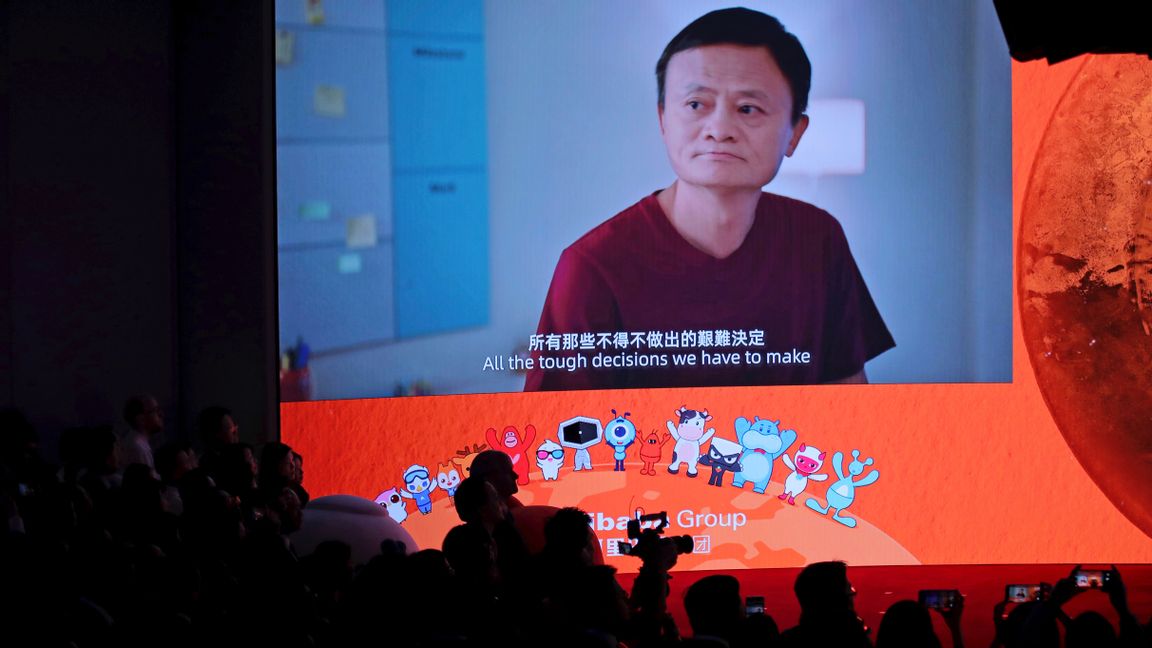 Alibabas grundare Jack Ma. Foto: Kin Cheung/TT.