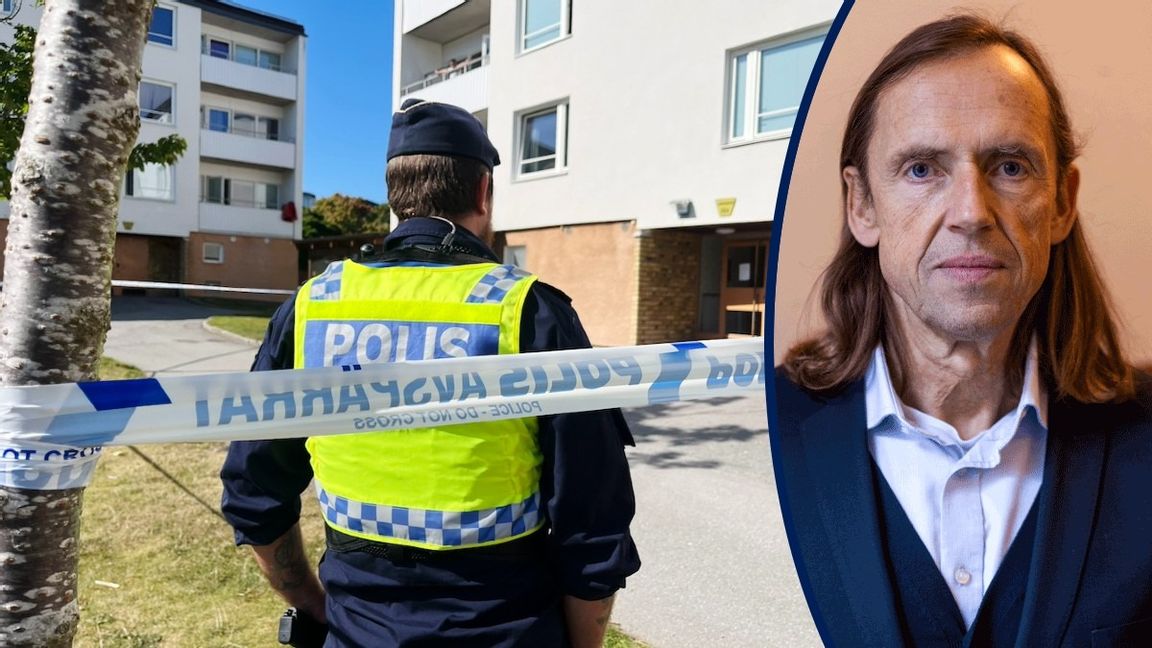 Polisavspärrning efter ännu en skjutning. Numera så vanligt att få höjer på ögonbrynen Foto: Sebastian Skog/TT