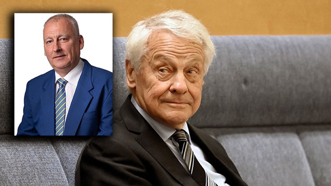 Johnny Hornbrink är skeptisk till Bengt Westerbergs resonemang om invandring. Foto: Pressbild / Anders Wiklund/TT