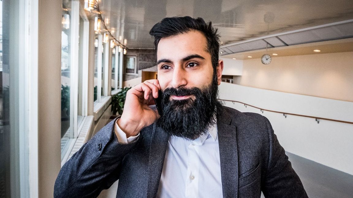 Hanif Bali (M) i riksdagshuset. Arkivbild. Foto: Magnus Hjalmarson Neideman/SvD/TT