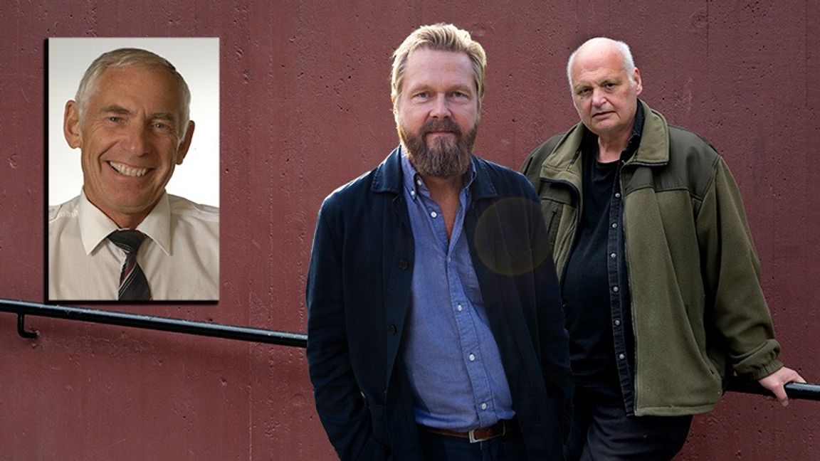 Städslar Björn Wiman Göran Greider för krypskyttet? Foto: Privat / Karin Wesslén /Janerik Henriksson/TT