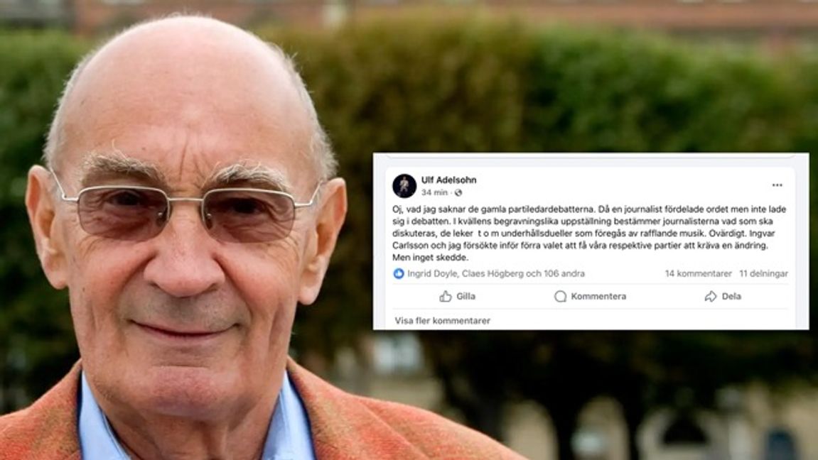 Ulf Adelsohn. Foto: Pontus Lundahl/TT