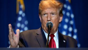 Tidigare presidenten Donald Trump. Arkivbild. Foto: ANDREW HARNIK/AP/TT