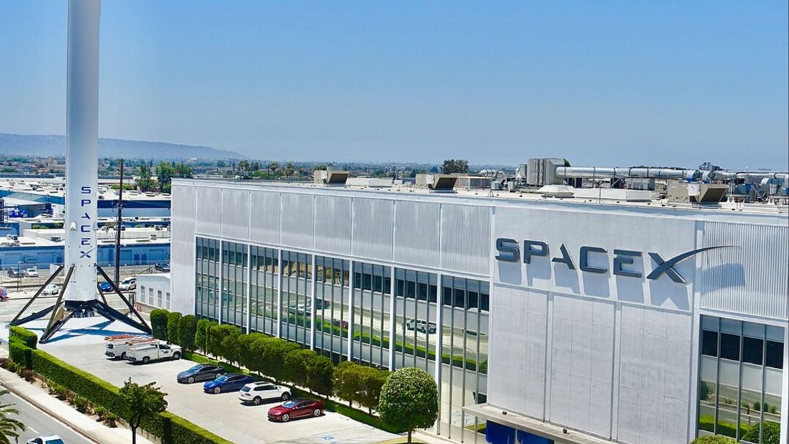 Space X högkvarter i Hawthorne, Kalifornien.Foto: Steve Jurvetson (CC BY-SA 2.0)