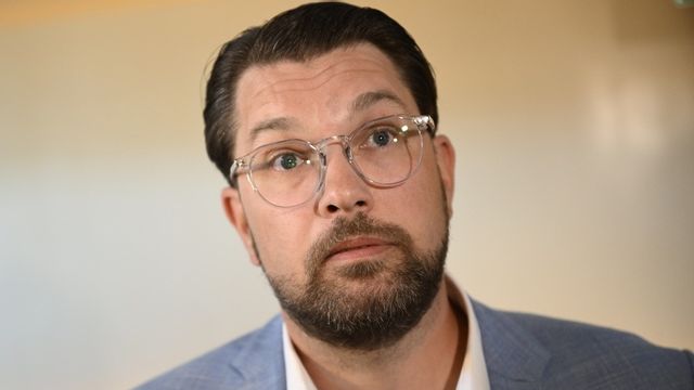 Sverigedemokraternas partiledare Jimmie Åkesson. Arkivbild. Foto: Pontus Lundahl/TT