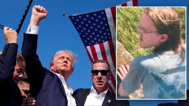 Donald Trump överlevde mordförsöket. Foto: Evan Vucci/AP