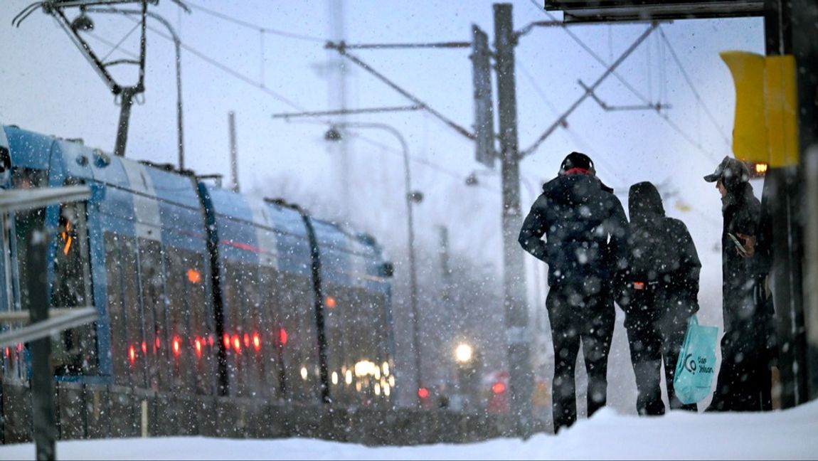 Det råder stopp i tågtrafiken mellan Stockholm och Göteborg. Arkivbild Foto: JANERIK HENRIKSSON/TT