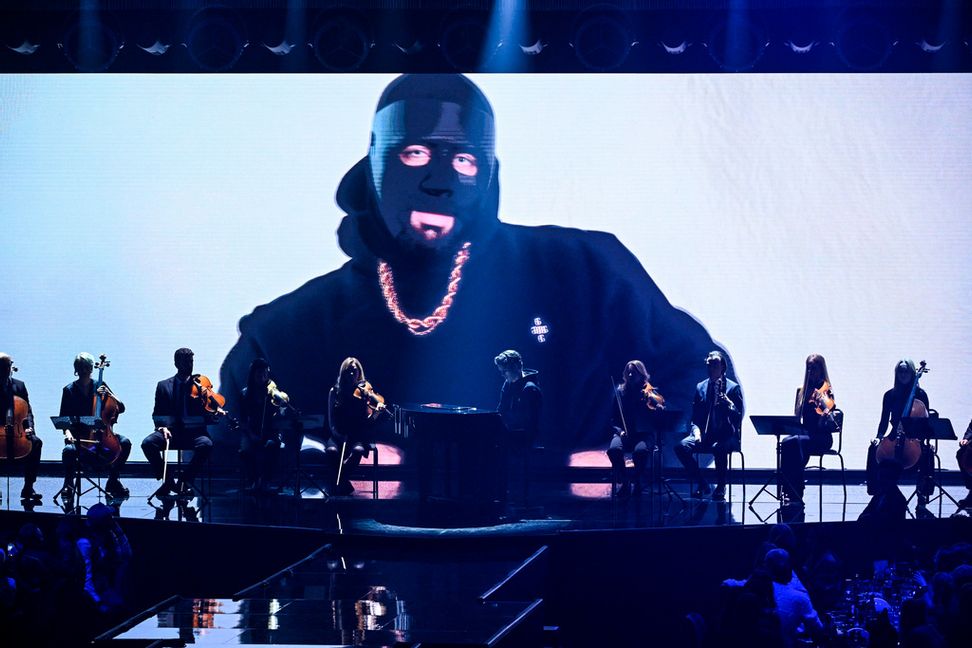 På årets Grammisgala tilldelades C Gambino postumt priset Årets hiphop. Rapparen sköts ihjäl i Göteborg förra året. Arkivbild. Foto: Fredrik Sandberg/TT