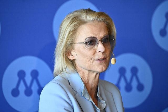 Finansminister Elisabeth Svantesson (M). Christine Olsson/TT