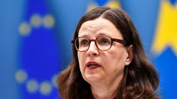 Utbildningsminister Anna Ekström (S). Foto: Henrik Montgomery/TT.