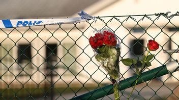 En ung kvinna i personalen mördades på ett vårdboende i Enköping i torsdags. Foto: Fredrik Sandberg/TT