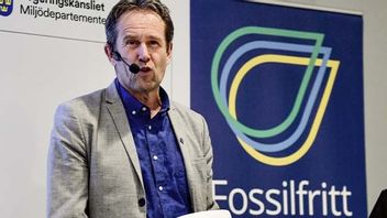 Svante Axelsson, nationell samordnare för Fossilfritt Sverige, som regeringen startade 2015 med syfte att öka takten i klimatomställningen. Foto: Stina Stjernkvist/TT