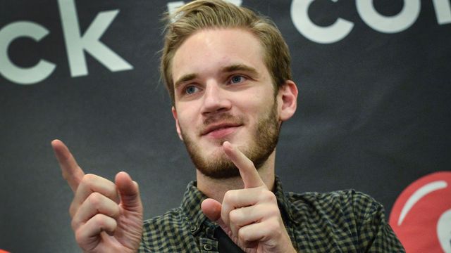 Felix Kjellberg från Göteborg är sedan flera år tillbaka bosatt i Storbritannien. Foto: Jonas Ekströmer/TT.