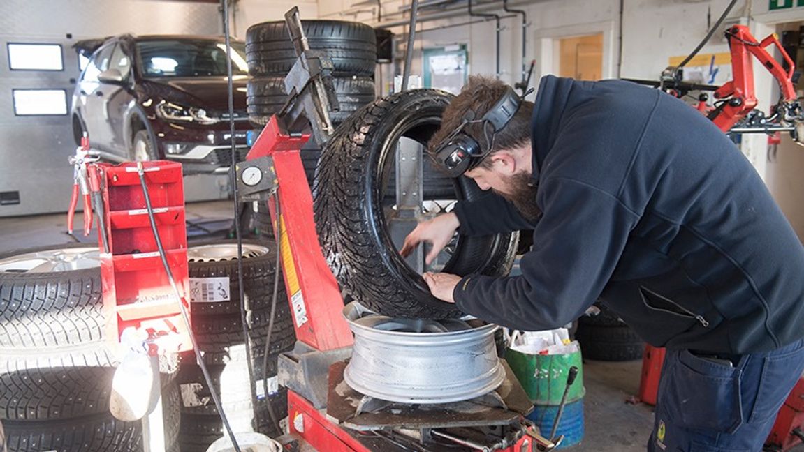 Bilverkstäderna har drabbats hårt i konjunkturnedgången. Foto: Fredrik Sandberg / TT /