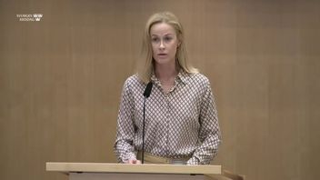 Katja Nyberg (SD) under torsdagens riksdagsdebatt. Bild: Riksdagen