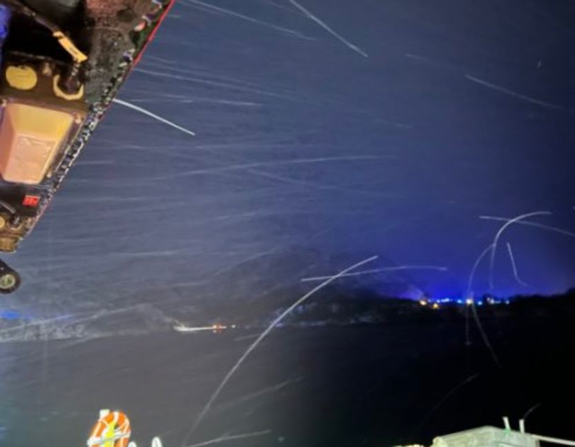 58 personer fanns ombord i den svåra bussolyckan i norra Norge. Redningsselskapet via NTB/TT