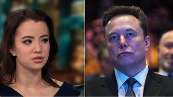 Ashley St. Clair, politisk influencer och mamma till ett av Elon Musks barn, stämmer nu techmiljardärens bolag xAI. Foto: CNN/AP/TT