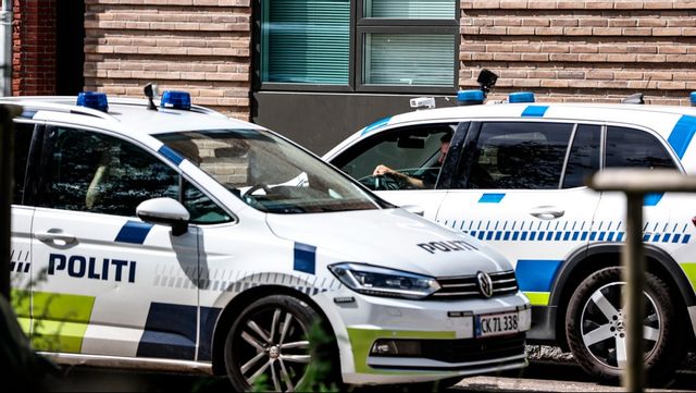 Polis i Danmark grep en 25-årig svensk för innehav av tio granater den 13 augusti. Foto: Steven Knap/Ritzau/Scanpix/TT.  