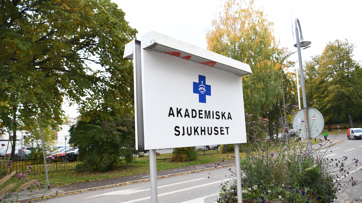 Akademiska sjukhuset i Uppsala. Foto: Fredrik Sandberg/TT